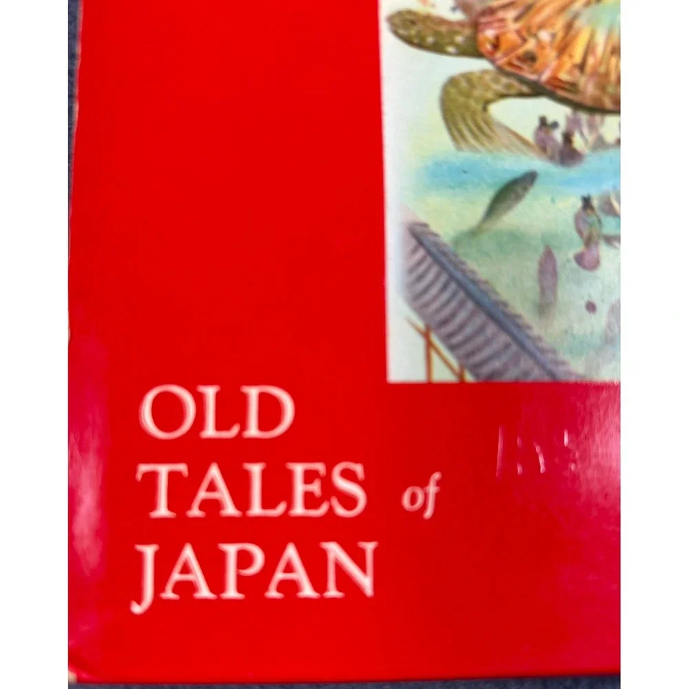 Old‎ Tales of Japan Yuri Yasuda 1956 3rd Ed Tuttle Illustrated Hardcover Book